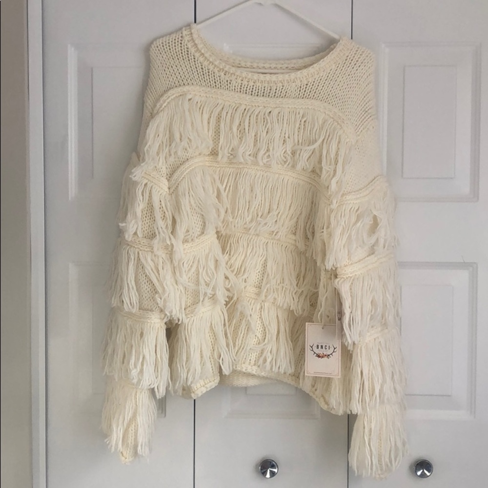 Cream BNCI sweater